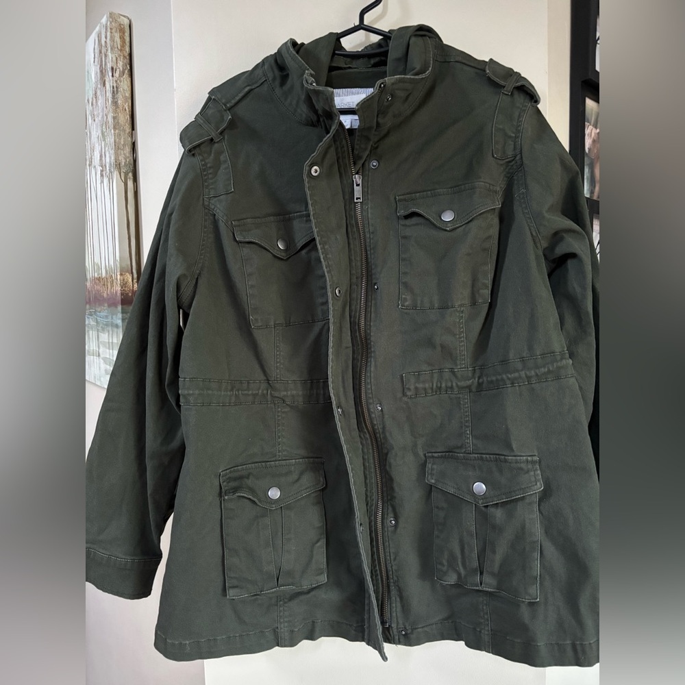 Market & Spruce Kathleen Cargo Jacket - Picture 3 of 6